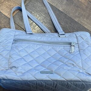 Vera Bradley Light Blue Quilted Tote